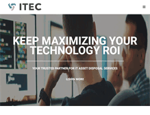 Tablet Screenshot of itec.net