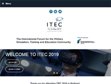 Tablet Screenshot of itec.co.uk