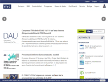Tablet Screenshot of itec.cat